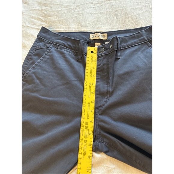 Devil Dog Dungarees Men's Chino Pants 32 x 34 Gray Classic Fit Business Causal - Picture 4 of 16